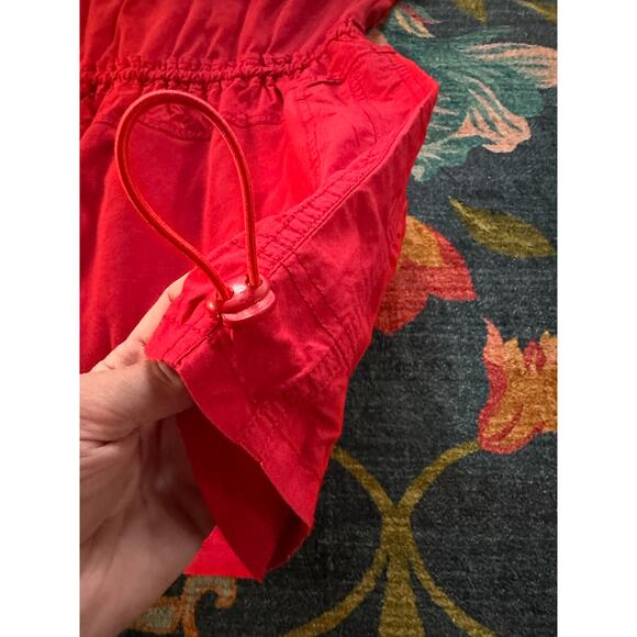 NWT Anthropologie Daily Practice Red Short Sleeve Mini Dress Size Medium - Picture 7 of 9